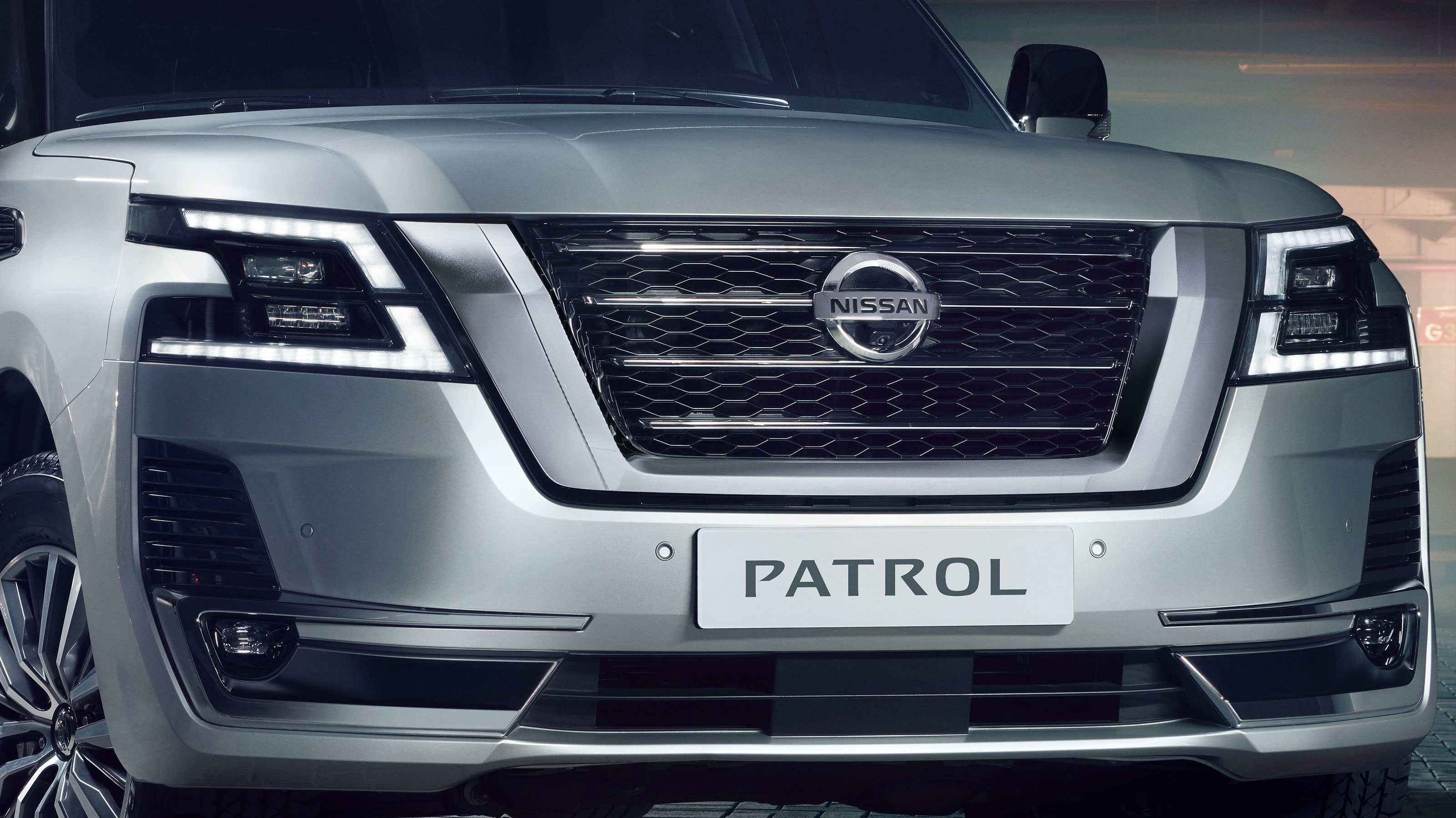 2020 NISSAN PATROL front fascia and bumper